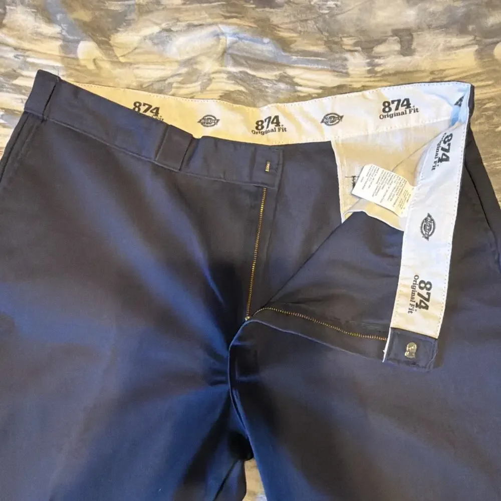 Dickies 874 Original Fit Men’s Navy Blue Pants 44